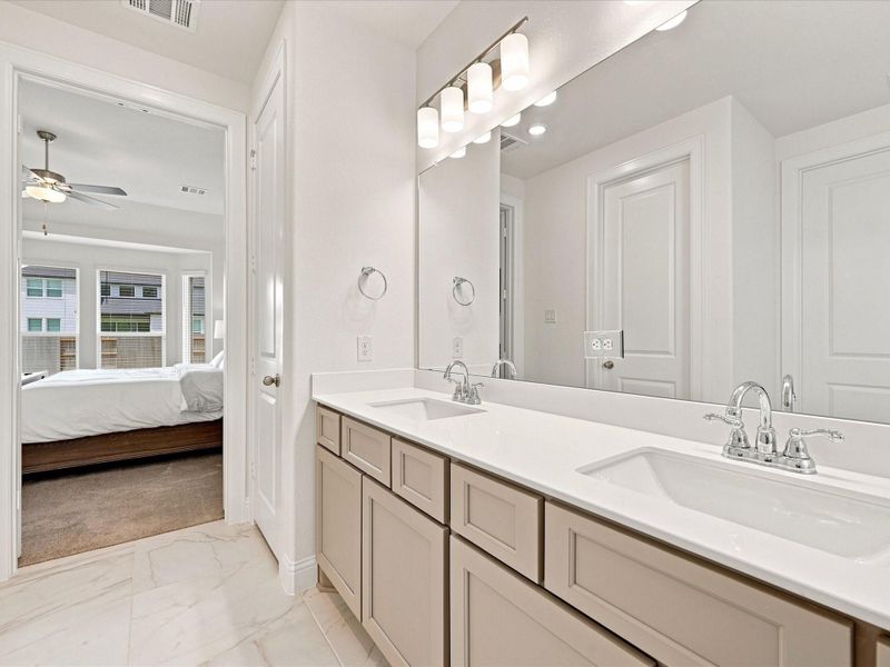 Furnished interior view inside a new home in , Magnolia (Image 11).