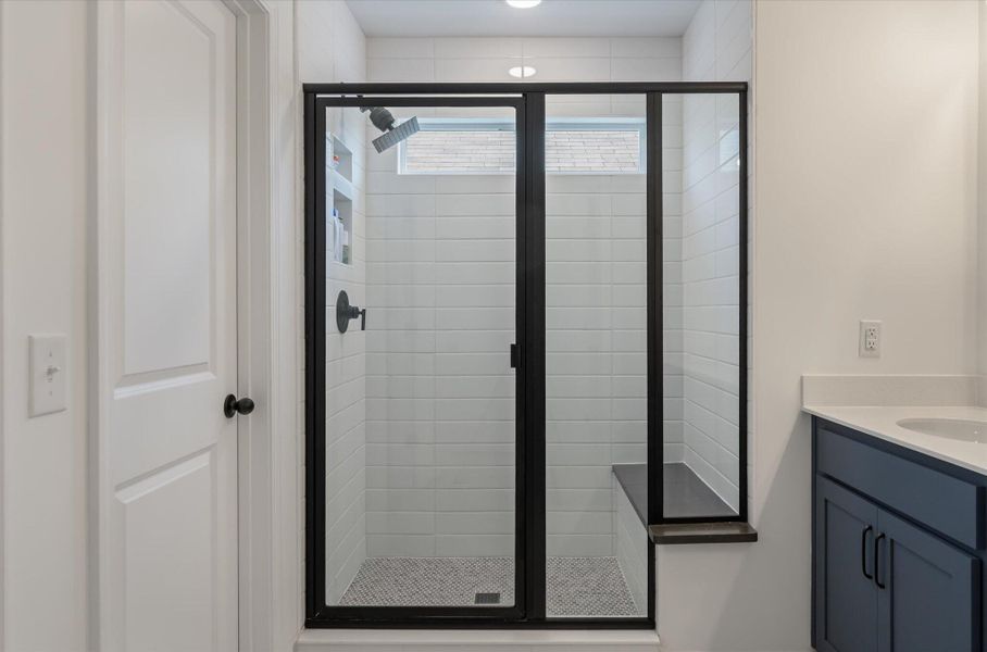 Furnished interior view inside a new home in , Charleston (Image 37).