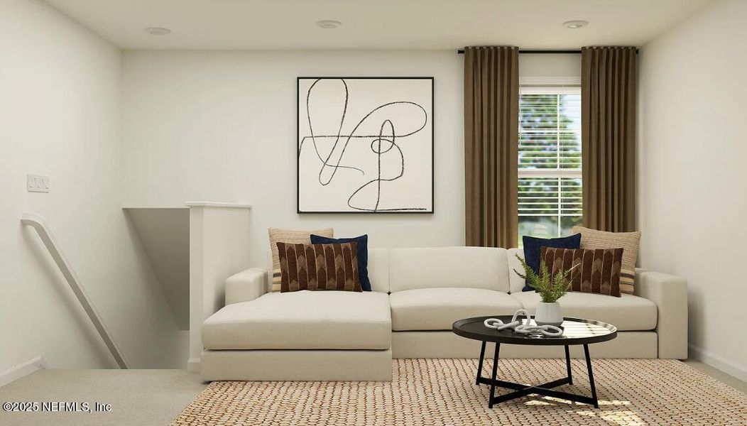 Furnished interior view inside a new home in Stillwater | Active Adult 55+: Stillwater (40s) - Royal Collection, St. Johns (Image 9). Furnished interior view inside a new home in Stillwater | Active Adult 55+: Stillwater (40s) - Royal Collection, St. Johns (Image 9).