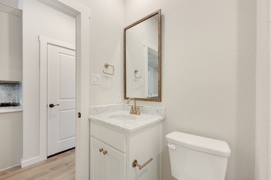 Furnished interior view inside a new home in Woodbridge Villas, Wylie (Image 14).