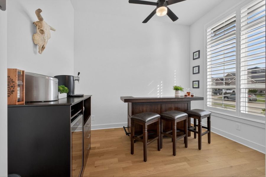 Furnished interior view inside a new home in Cross Creek West, Fulshear (Image 41).
