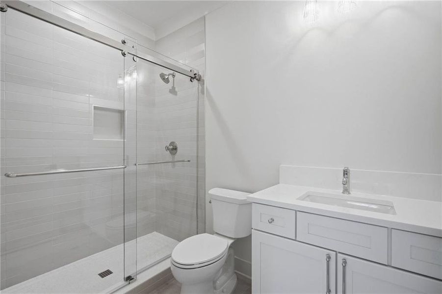 Furnished interior view inside a new home in , Cumming (Image 8).
