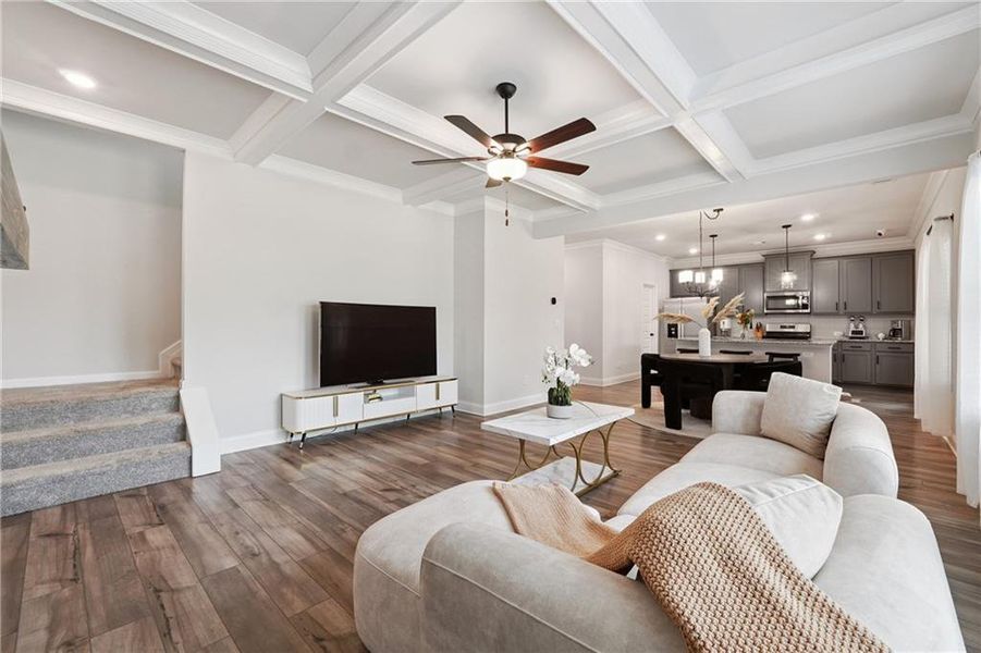 Furnished interior view inside a new home in Westgate Estates, Loganville (Image 11).