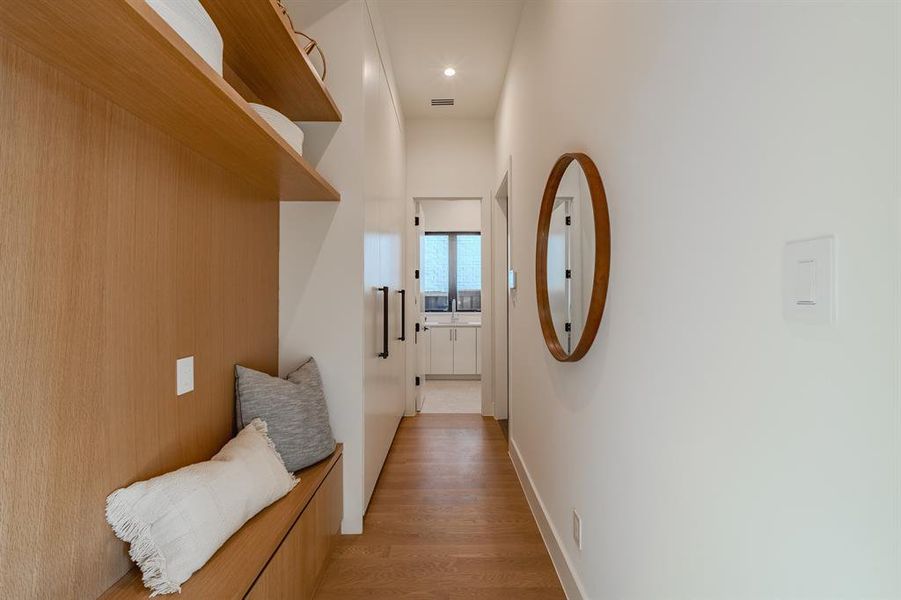 Furnished interior view inside a new home in , Dallas (Image 16).