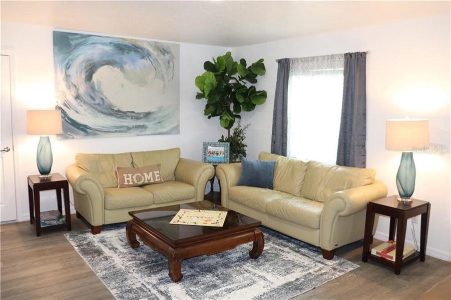 Furnished interior view inside a new home in , Dunnellon (Image 5).