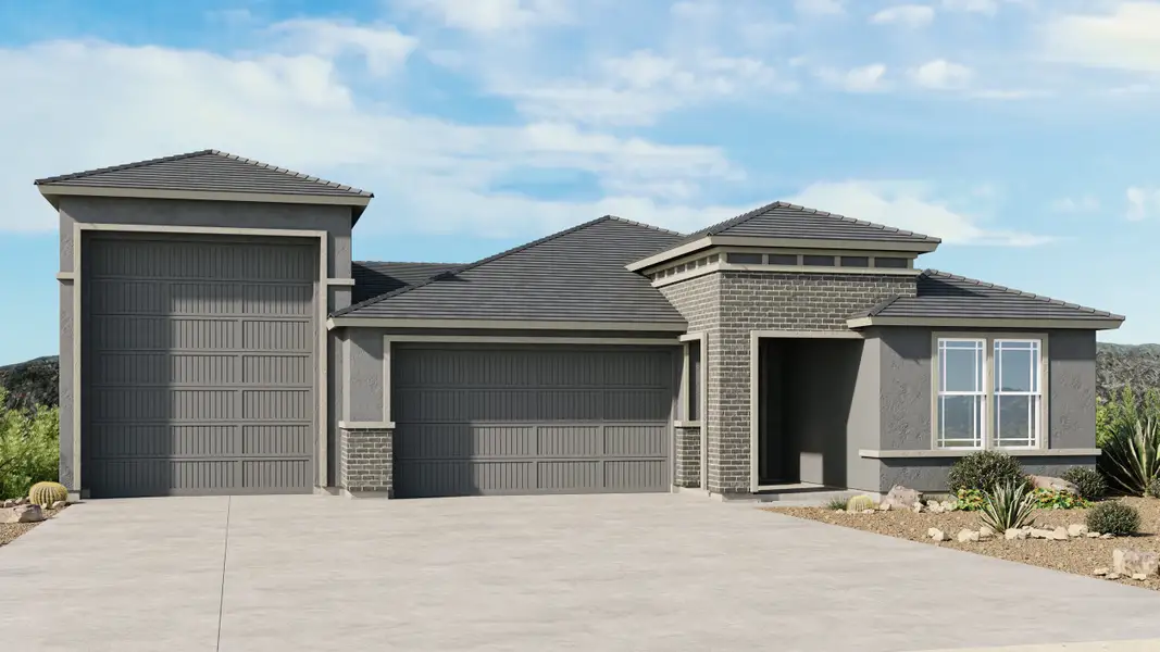 Representative exterior photo of a completed home built from the Embark by Taylor Morrison in Salero Journey, Laveen, AZ (Image 3).