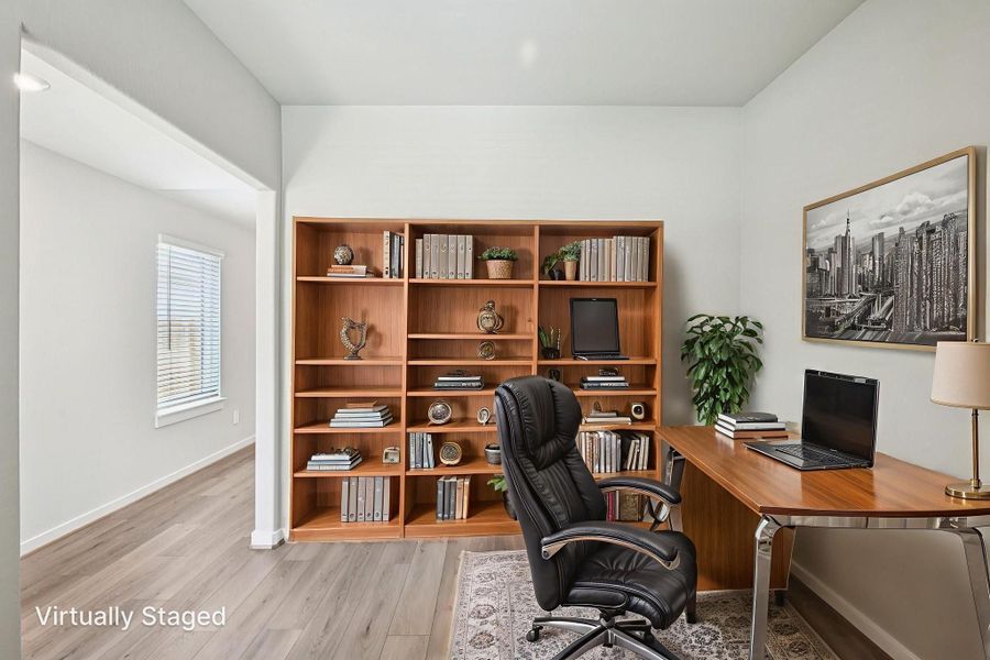 Photo is not of the actual home, but is an inspirational photo of builder’s model home and may depict options, furnishings, and/or decorator features that are not included