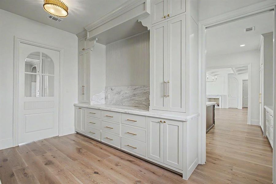 Furnished interior view inside a new home in , Aledo (Image 12).