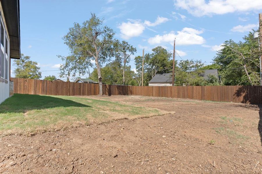 Exterior details and patio area of a home in , Fort Worth (Image 22).