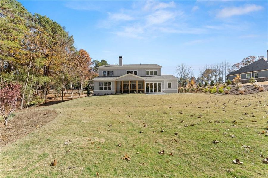 Exterior details and patio area of a home in , Gainesville (Image 39).