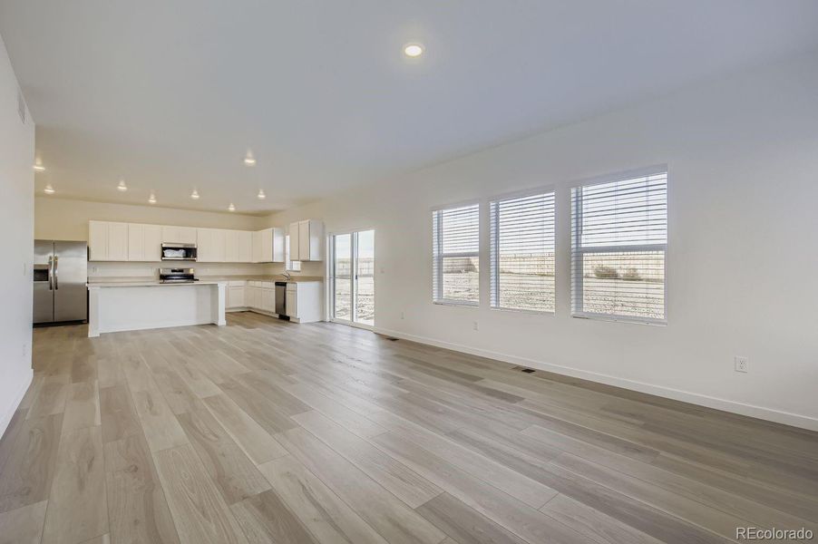 Spacious, unfurnished interior of a new home in Ledge Rock: The Camden Collection, Johnstown (Image 10). Spacious, unfurnished interior of a new home in Ledge Rock: The Camden Collection, Johnstown (Image 10).