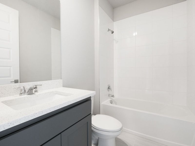 Bathroom in the Jade floorplan