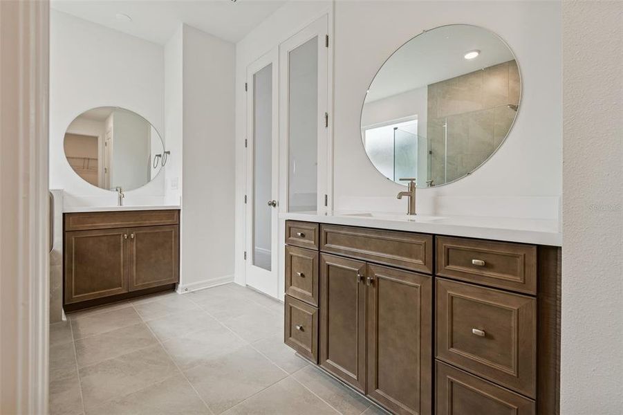 Furnished interior view inside a new home in Isles at Bayview, Parrish (Image 40). Furnished interior view inside a new home in Isles at Bayview, Parrish (Image 40).