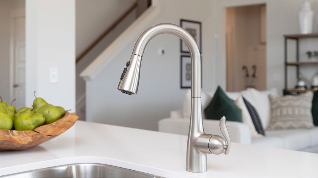 Greenhill Estates EI Moen Faucet With Pull Down Spray 091925 Greenhill Estates EI Moen Faucet With Pull Down Spray 091925