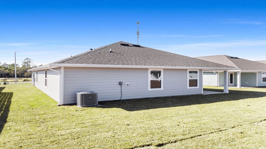 Exterior details and patio area of a home in Palmetto Bluff, Port Saint Joe (Image 4). Exterior details and patio area of a home in Palmetto Bluff, Port Saint Joe (Image 4).