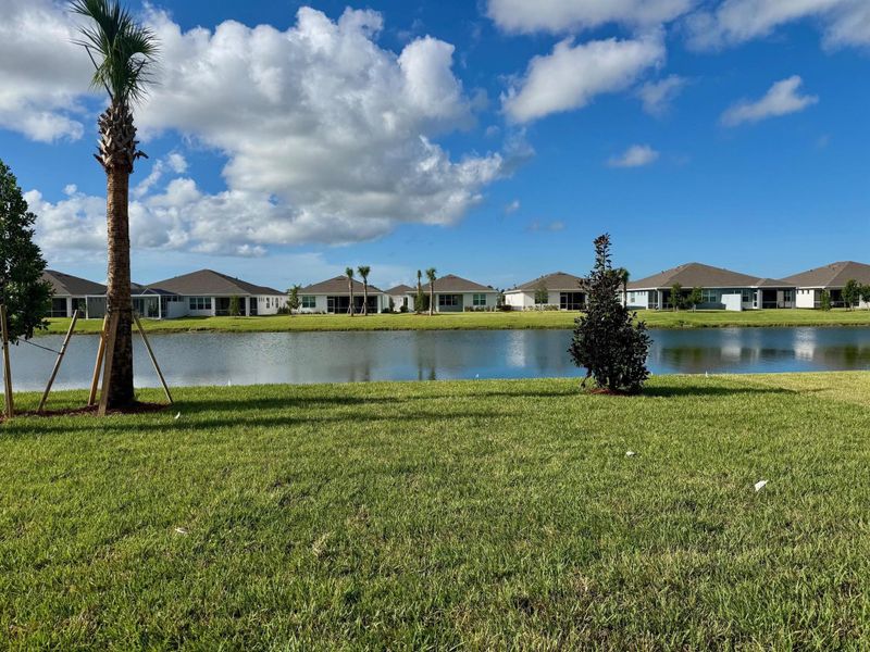 Furnished interior view inside a new home in Del Webb Tradition, Port St. Lucie (Image 5).