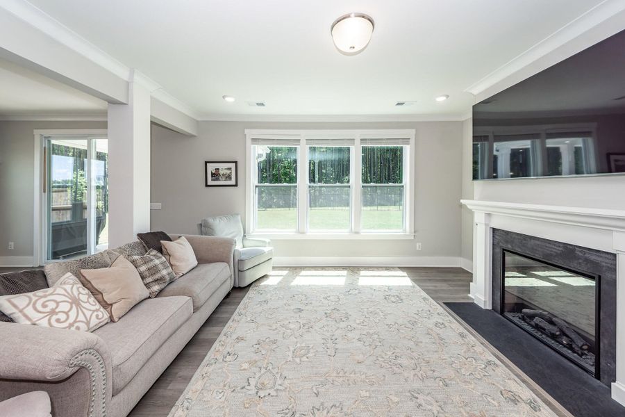 Furnished interior view inside a new home in , Ravenel (Image 11). Furnished interior view inside a new home in , Ravenel (Image 11).