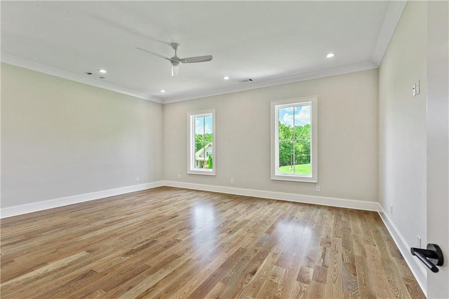 Spacious, unfurnished interior of a new home in , Newnan (Image 73).