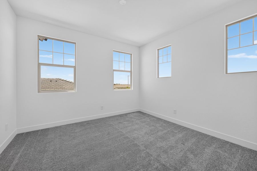Spacious, unfurnished interior of a new home in Ellsworth Ranch, Queen Creek (Image 24). Spacious, unfurnished interior of a new home in Ellsworth Ranch, Queen Creek (Image 24).