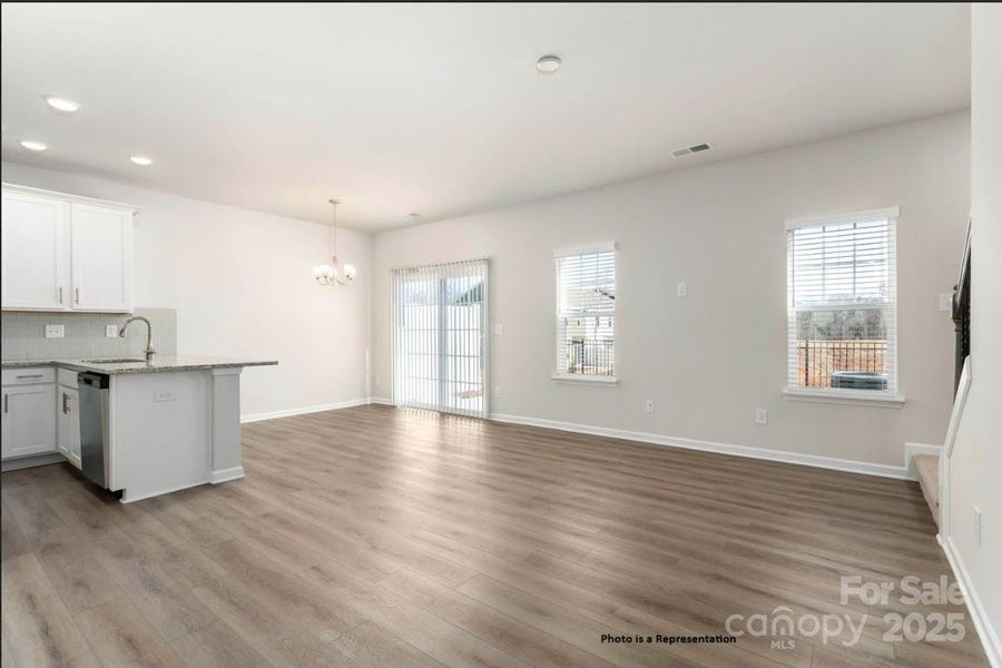 Cypress Open Living/Dining Area Cypress Open Living/Dining Area