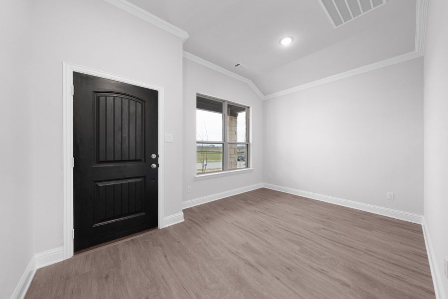 Spacious, unfurnished interior of a new home in Stonecreek, Sulphur Springs (Image 23). Spacious, unfurnished interior of a new home in Stonecreek, Sulphur Springs (Image 23).
