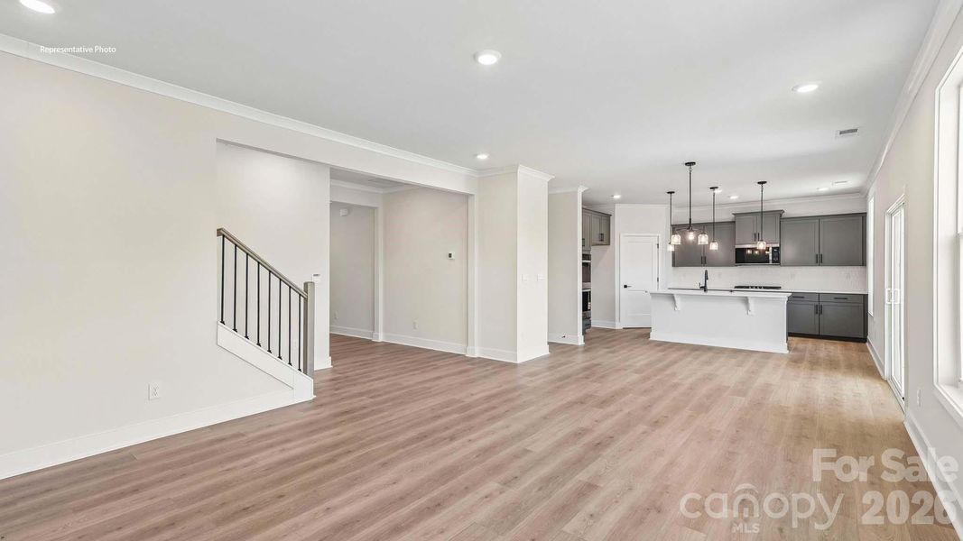 Spacious, unfurnished interior of a new home in Avalon of Gastonia, Gastonia (Image 31).