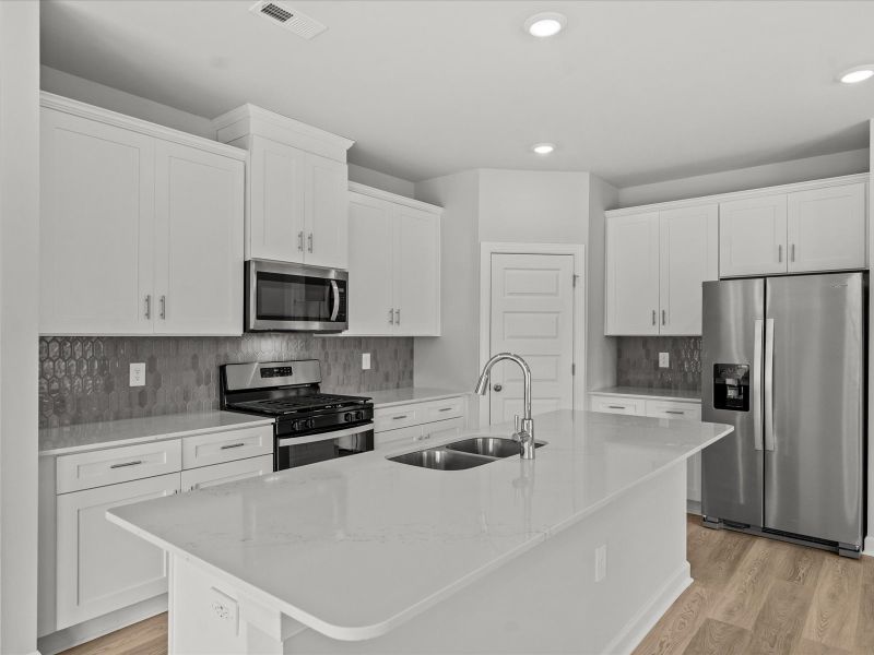 Furnished interior view inside a new home in Northbrook Village Townes, Taylors (Image 5).