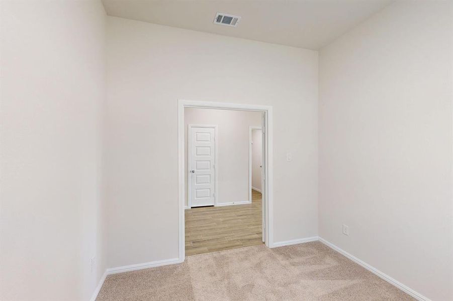 Spacious, unfurnished interior of a new home in Meadow Park, Denton (Image 14). Spacious, unfurnished interior of a new home in Meadow Park, Denton (Image 14).