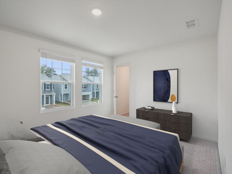 Representative furnished interior of a home built from the Apollo by Starlight Homes in The Point, Rolesville (Image 13).