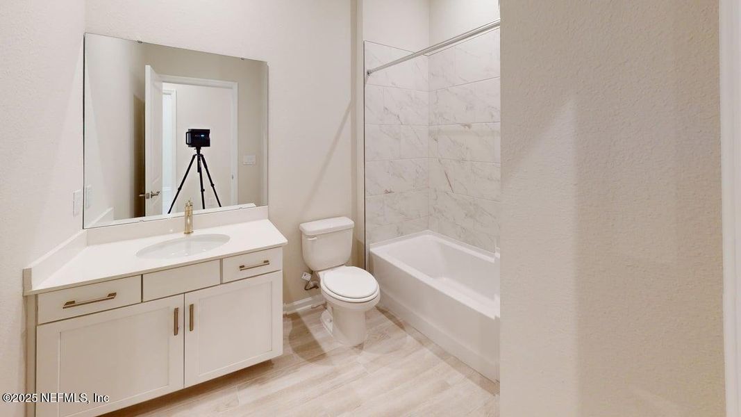 Furnished interior view inside a new home in RiverTown - WaterSong, St. Johns (Image 12).