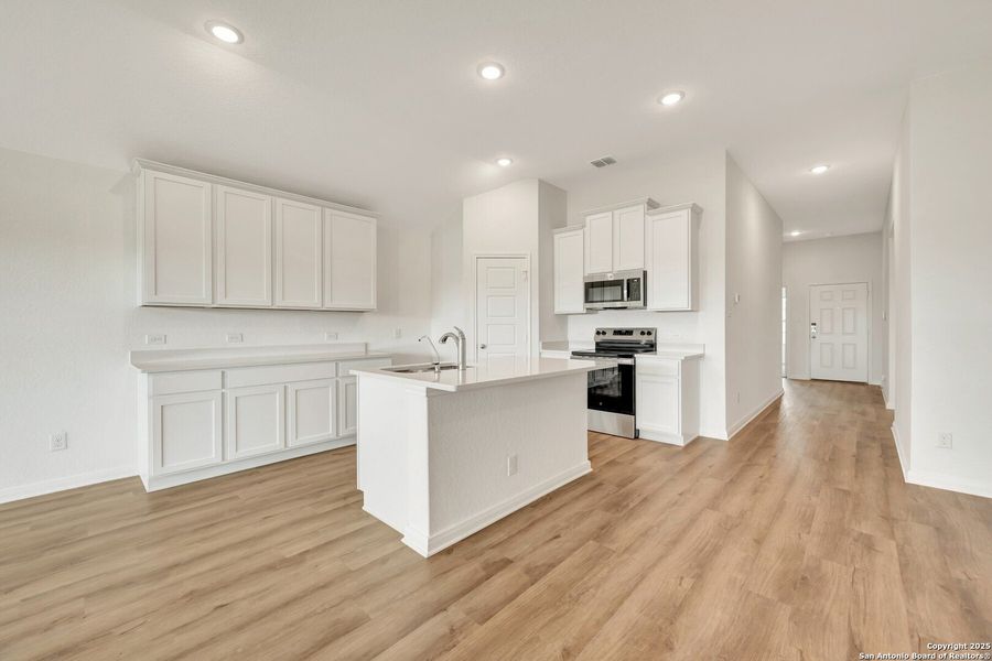 Furnished interior view inside a new home in Greenspoint Heights, Seguin (Image 12).
