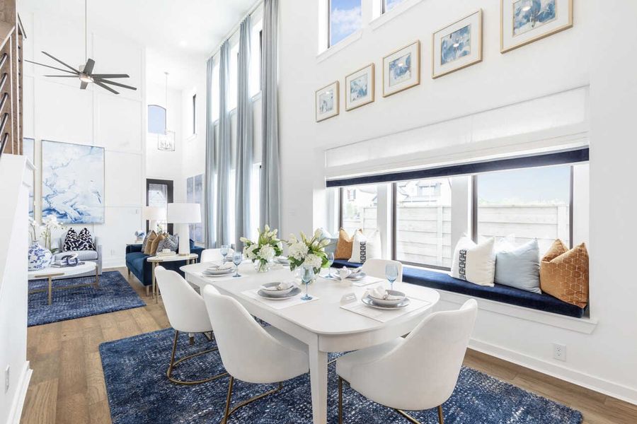 Representative Dining Room - some options shown