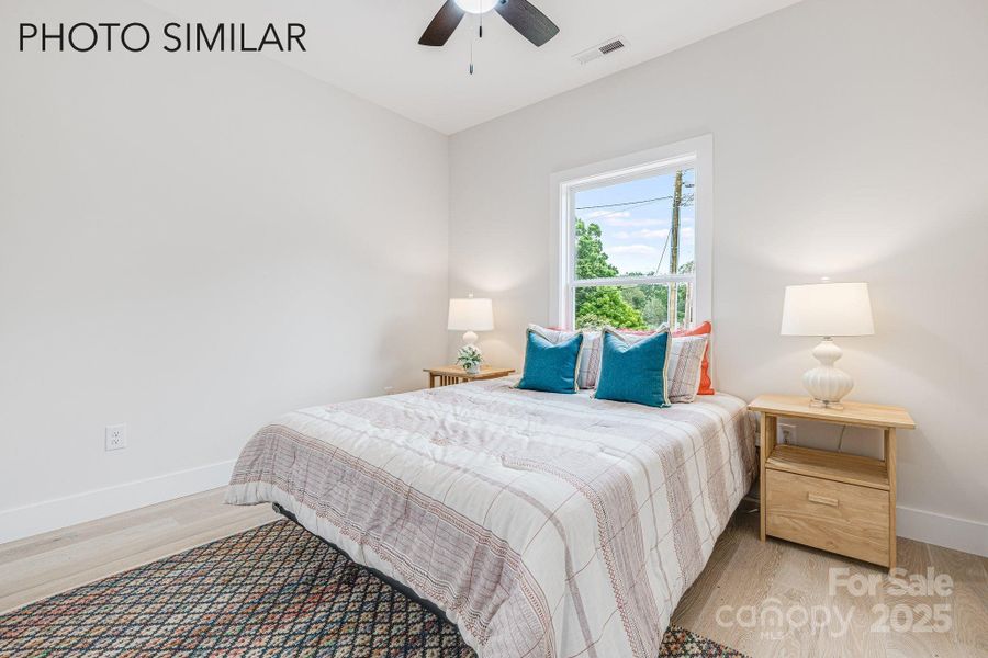 Furnished interior view inside a new home in , Asheville (Image 15).