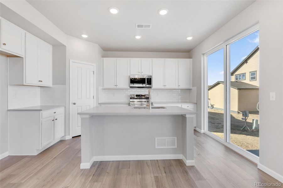 Furnished interior view inside a new home in Cherry Meadows, Brighton (Image 11).