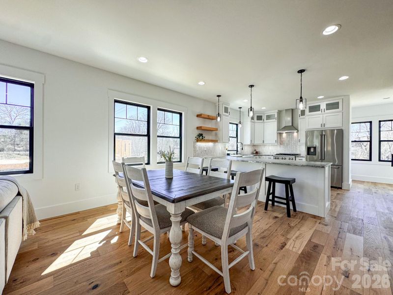 Furnished interior view inside a new home in , Hendersonville (Image 25).