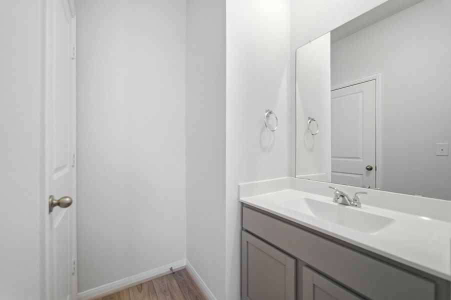 Furnished interior view inside a new home in Municipal Drive Townhomes, Leander (Image 11).