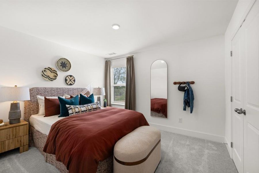 Furnished interior view inside a new home in The Court at Gainesville Township, Gainesville (Image 20).