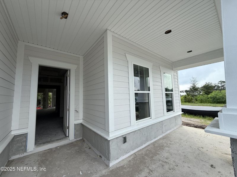 In-progress construction of a new home in Madeira, St. Augustine, FL (Image 22).
