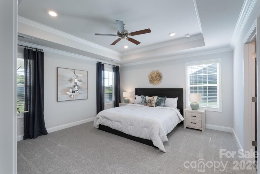 Furnished interior view inside a new home in Cardiff Glyn, Catawba (Image 6).