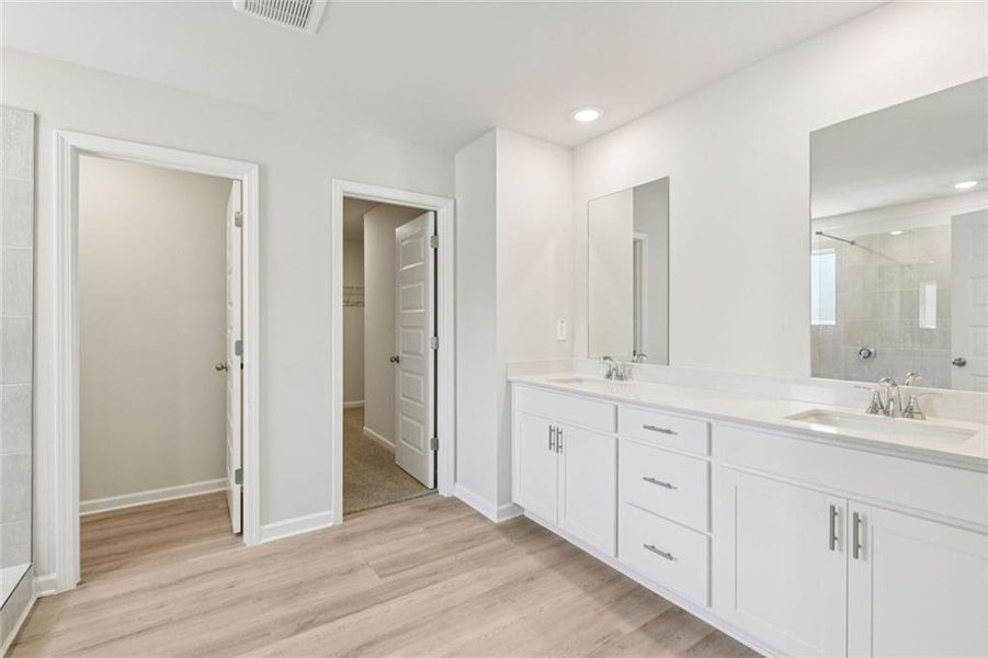 Furnished interior view inside a new home in Martin Springs - Estate Series, Lawrenceville (Image 8). Furnished interior view inside a new home in Martin Springs - Estate Series, Lawrenceville (Image 8).