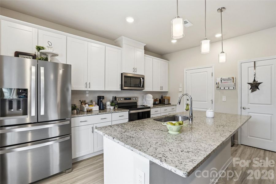 Furnished interior view inside a new home in Morgan Hills, Albemarle (Image 15).