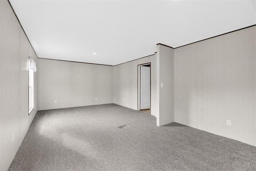 Spacious, unfurnished interior of a new home in , Royston (Image 29).