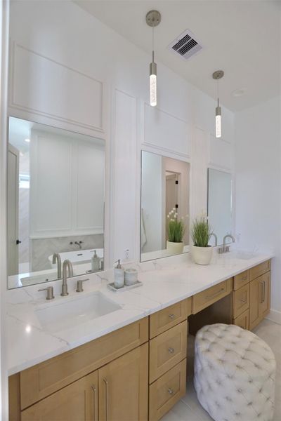 Furnished interior view inside a new home in , Houston (Image 11).