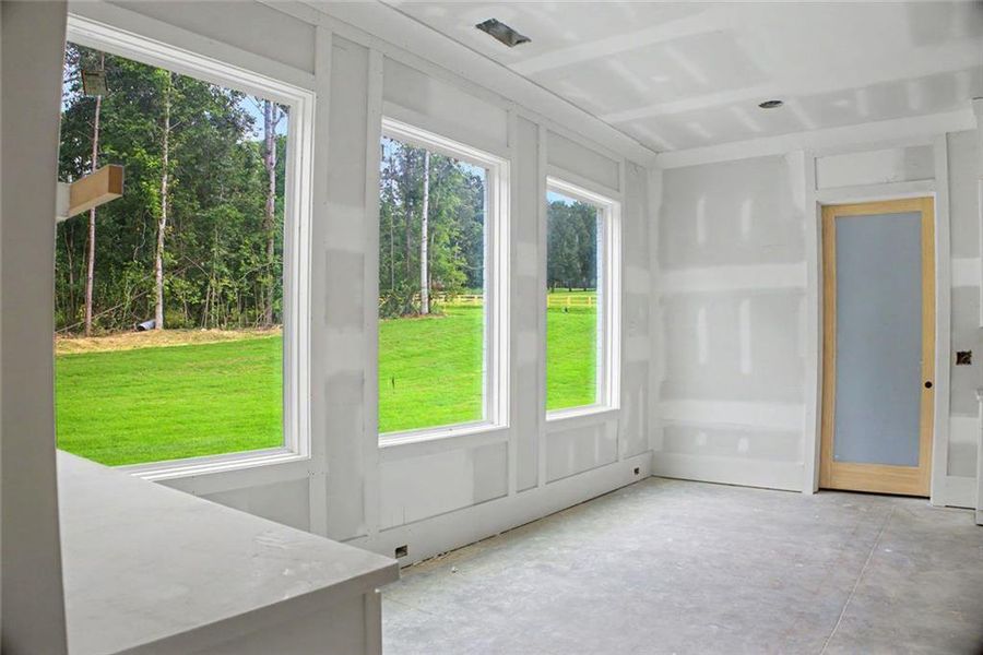 In-progress construction of a new home in , Dacula, GA (Image 25).