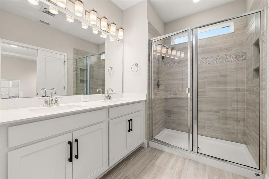Furnished interior view inside a new home in Highland Ridge, Winter Garden (Image 11).