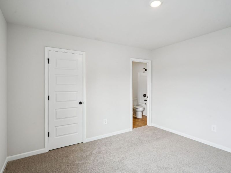 The Taylorsville floorplan with the Divine White interior package.