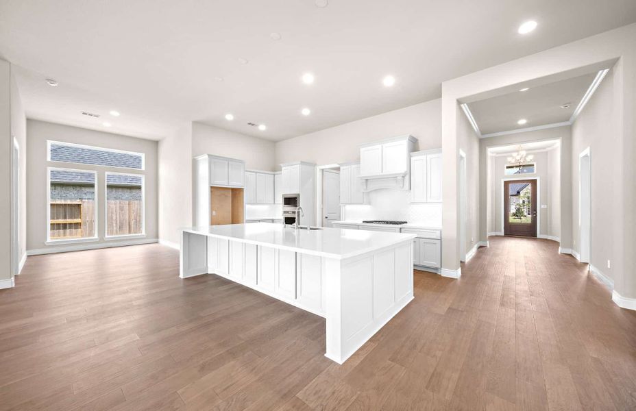 Furnished interior view inside a new home in Audubon 60′, Magnolia (Image 8).