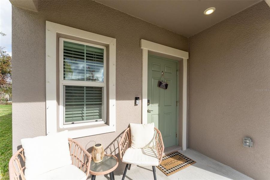 Exterior details and patio area of a home in , Riverview (Image 4).