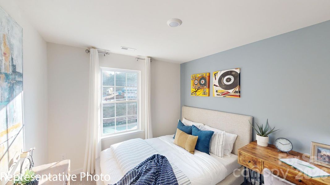 Furnished interior view inside a new home in Huffman Ridge, Hickory (Image 38).