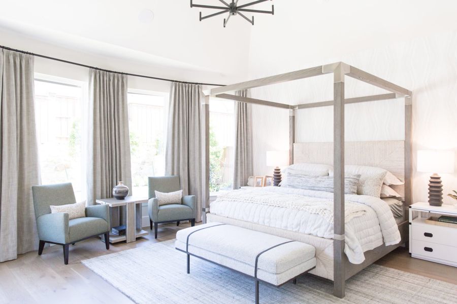 Representative furnished interior of a home built from the 7012 by Tradition Homes in Mustang Lakes, McKinney (Image 7).
